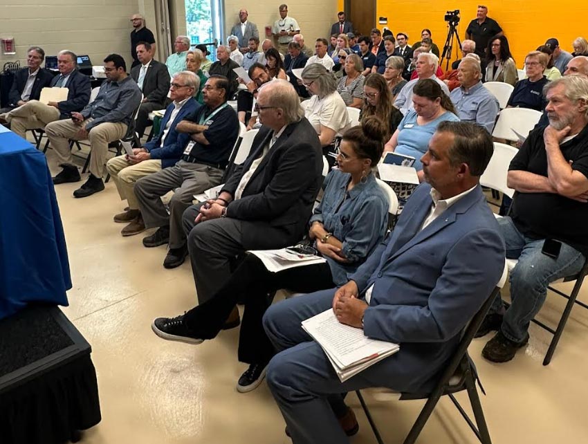 audience at meeting for Sound Coalition